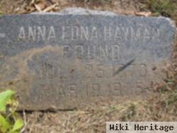 Anna Edna Hayman Pound