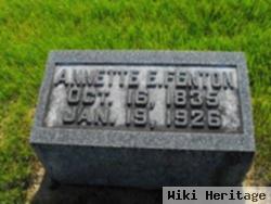 Annette Elizabeth Wonser Fenton