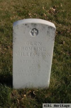 Glenn Romaine Williamson