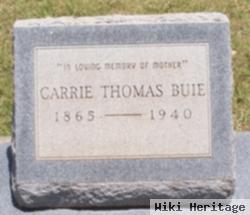 Carrie J. Thomas Buie