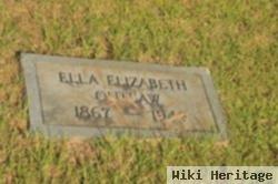 Ella Elizabeth Outlaw