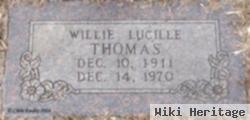 Willie Lucille Thomas