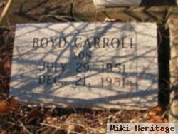 Boyd Carroll