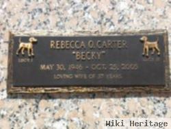 Rebecca O "becky" Carter