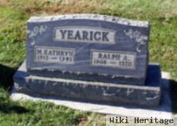 Ralph A Yearick