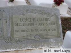 Loyce F Cullins