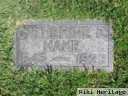 Catherine E. "kate" Smyser Hake