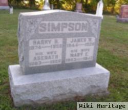 Harry H Simpson