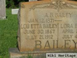 Lou Etta Harrill Bailey