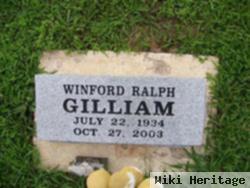 Ralph Winford Gilliam