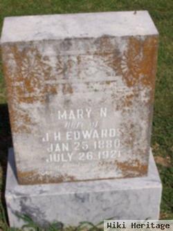 Mary N Edwards