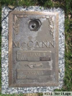 William R Mccann