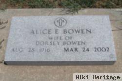 Alice E. Bowen