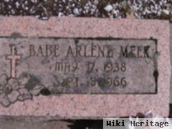 Babe Arlene Meek