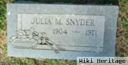 Julia M. Snyder