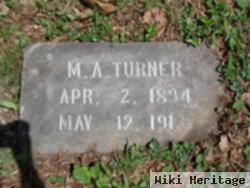 M. A. Turner