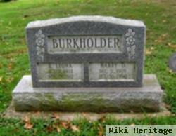 Harry D Burkholder