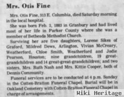 Otis Pauline Cook Fine