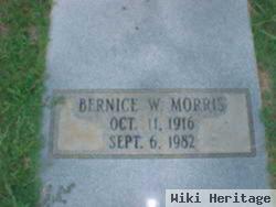 Bernice W. Morris