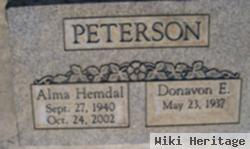 Alma Hemdal Peterson