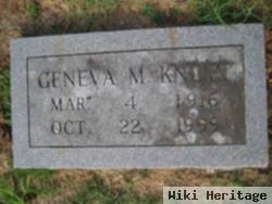 Geneva Maxine Lewis Knott