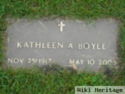 Kathleen A Boyle