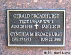 Gerald "jack" Broadhurst