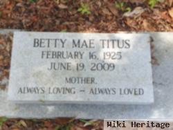 Betty Mae Titus