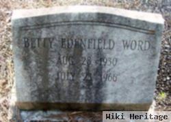 Betty Edenfield Word