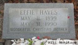 Effie E. Peek Hayes