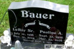 Leroy Bauer, Sr