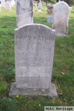 Mary M Lewis