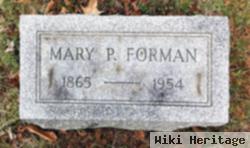Mary Paxton Forman