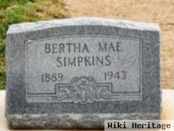 Bertha Mae Graves Simpkins