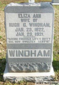 Elizabeth Ann "eliza" Deale Windham