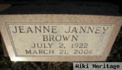 Jeanne Janney Brown