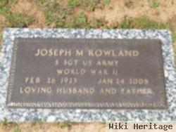 Joseph M. Rowland