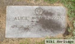 Alice Alvina Mickelson Amundson