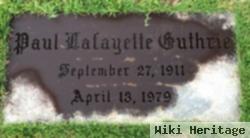 Paul Lafayette Guthrie, Sr