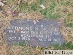 Richmond H Bicknell