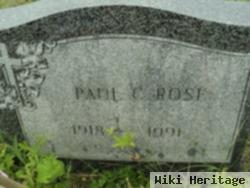 Paul C. Rose