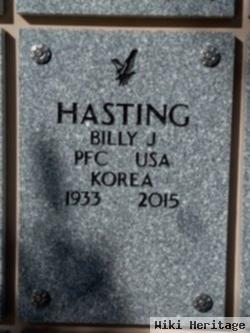 Billy J Hasting