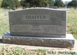 Fred O Shaffer