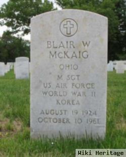 Blair W. Mckaig