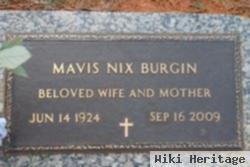 Mavis Nix Burgin