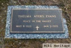 Thelma Lillian Ayers Evans