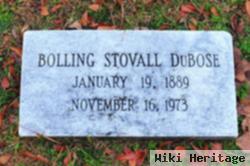 Bolling Stovall Dubose, Sr