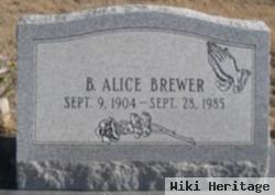 Bertha Alice Markham Brewer