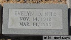 Evelyn D Hite