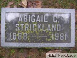 Abigail Carleton Strickland